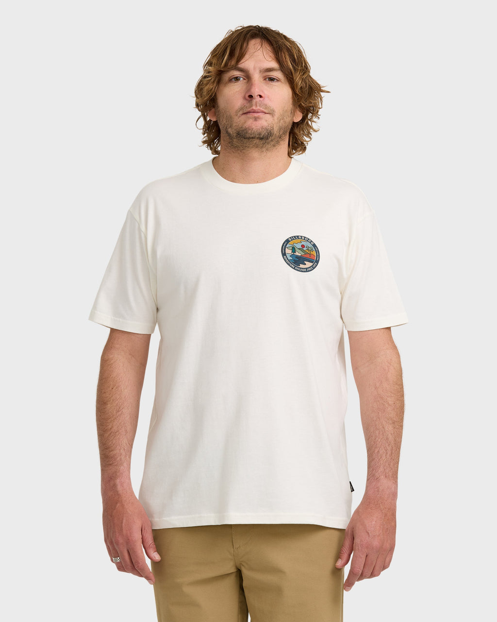 A/Div Rockies Short Sleeve T-Shirt - Off White